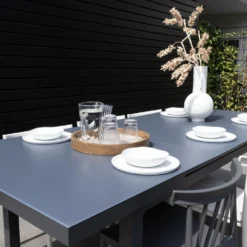 Giga Meubel Uitschuifbare Tuintafel Aluminium 180-240cm - Tafel Brody -Zon Bloei Verkoopwinkel 061bd7c4c37a49a18ac53715380c993c