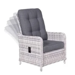 Garden Impressions Nova Lounge Dining Verstelbare Tuinstoel -Zon Bloei Verkoopwinkel 1000000662 0103