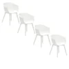 Garden Impressions Lexy Tuinstoel Wit - 4 Stuks