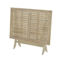 Garden Impressions Keys Inklapbare Tuintafel 120x80xH72 Smoky Acacia -Zon Bloei Verkoopwinkel 1000013913 0104