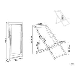 Beliani Tuinligstoel LOCRI - Rood Polyester, Aluminium -Zon Bloei Verkoopwinkel 1000024387 0102