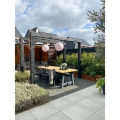 VDG Jasmine Dining Tuinstoel - Black -Zon Bloei Verkoopwinkel 1000031706 0103