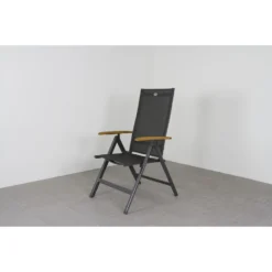 Hartman Verstelbare Tuinstoel Napoli - Teak Armleuning -Zon Bloei Verkoopwinkel 1000031709 0102