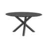 Studio 20 Gigi Tuintafel Ø140 Cm - Diamond Black