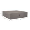 Madison - Hoes Voor Loungeset - 100 X 100 X 70 - Grijs