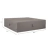 Madison - Hoes Voor Loungesets - 205 X 100 X 70 - Grijs