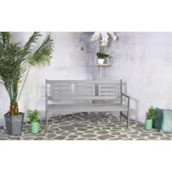 SenS-Line Boulogne Tuinbank - Grenenhout - Grijs -Zon Bloei Verkoopwinkel 1000038275 0103