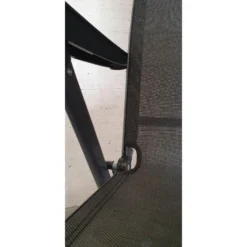 SenS-Line Sardinië Verstelbare Tuinstoel - Zwart -Zon Bloei Verkoopwinkel 1000038284 0103