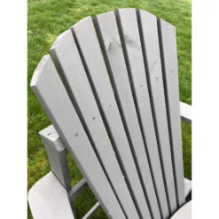 SenS-Line Adirondack Dubbele Tuinstoel - Hout - Grijs -Zon Bloei Verkoopwinkel 1000038286 0102