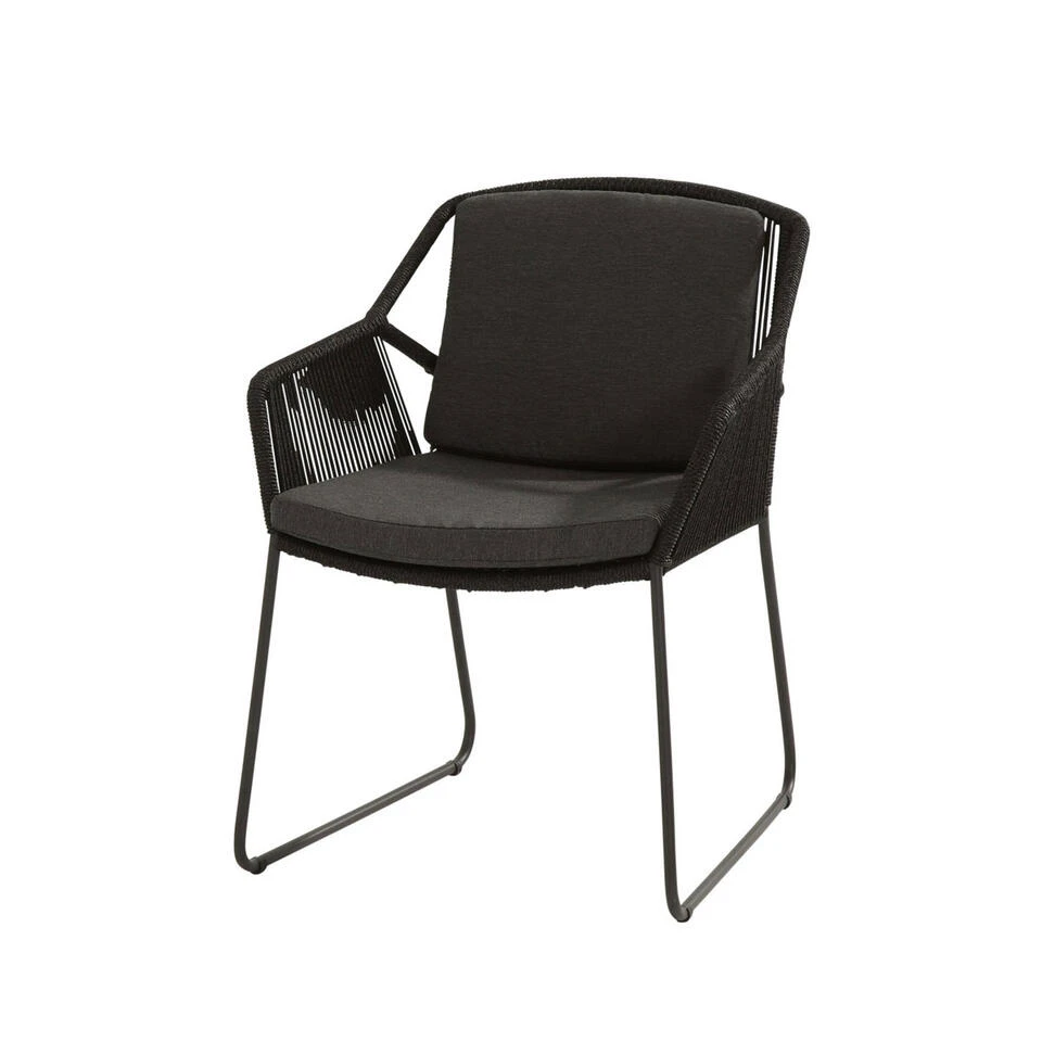 4 Seasons Outdoor Accor Tuinstoel - Donker Grijs 1 4 Seasons Outdoor Accor Tuinstoel - Donker Grijs