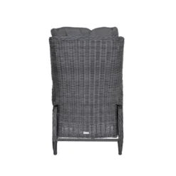 Garden Impressions - Marbella Verstelbare Tuinstoel - Donker Grijs -Zon Bloei Verkoopwinkel 1000040795 0104