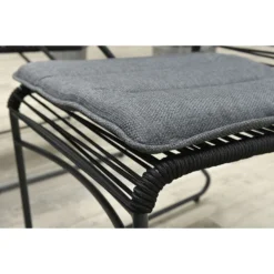 Garden Impressions Mason Stapelbare Tuinstoel - Zwart -Zon Bloei Verkoopwinkel 1000040799 0103