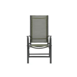 Garden Impressions Santos Tuinstoel Verstelbaar - Mos Groen -Zon Bloei Verkoopwinkel 1000040801 0104