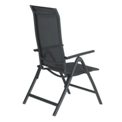 Garden Impressions Santos Verstelbare Tuinstoel - Donker Grijs -Zon Bloei Verkoopwinkel 1000040802 0104