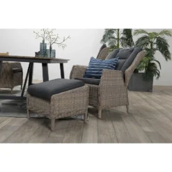 Garden Impressions Marbella Verstelbare Tuinstoel -vintage Willow -Zon Bloei Verkoopwinkel 1000040805 0103