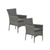 Garden Impressions Jerba Tuinstoel Grijs - 2 Stuks