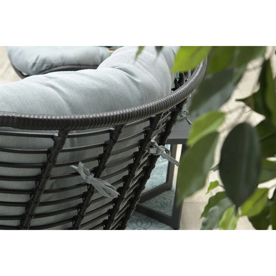 Garden Impressions Melfort Relax Loungestoel - Zwart 4 Garden Impressions Melfort Relax Loungestoel - Zwart - Afbeelding 4