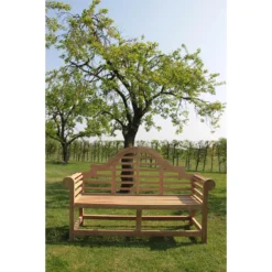 Livingfurn - Tuinbank Marlboro Bench - 45x150x90 - Teakhout -Zon Bloei Verkoopwinkel 1000045389 0101