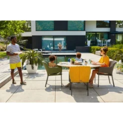 Hartman Cairo Tuinstoel Xerix - Green - Inclusief Kussen -Zon Bloei Verkoopwinkel 1000048054 0102