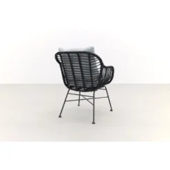 Garden Impressions Margriet Tuinstoel - Zwart Mint Grey -Zon Bloei Verkoopwinkel 1000048776 0103