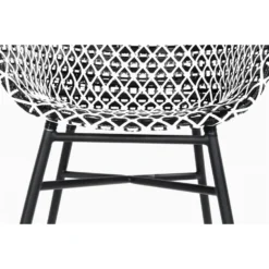 Hartman Delphine Dining Stoel White - Black -Zon Bloei Verkoopwinkel 1000048786 0102