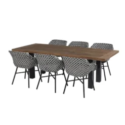 Hartman Delphine Dining Stoel White - Black -Zon Bloei Verkoopwinkel 1000048786 0103