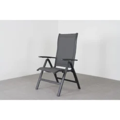 Suns New Castle Verstelbare Tuinstoel - Antraciet -Zon Bloei Verkoopwinkel 1000048819 0102