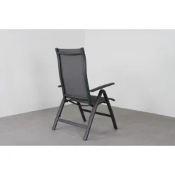 Suns New Castle Verstelbare Tuinstoel - Antraciet -Zon Bloei Verkoopwinkel 1000048819 0103