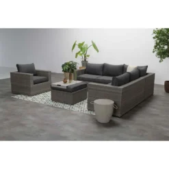 Garden Impressions Altea Lounge Tuinstoel - Grijs -Zon Bloei Verkoopwinkel 1000052350 0102