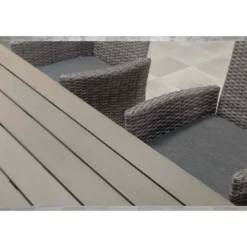 Garden Impressions Penedo Tuintafel Donker Grijs - Grijs 230x100 Cm -Zon Bloei Verkoopwinkel 1000052363 0103