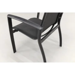 Kettler Legato Curve Stapelstoel - Antraciet -Zon Bloei Verkoopwinkel 1000053220 0102