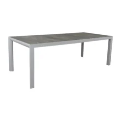 Kings Tuintafel Light Grey - 180x100 Cm