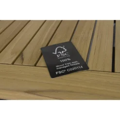 Hartman Sonata Tuintafel Teak – Antraciet 220 X 100 Cm -Zon Bloei Verkoopwinkel 1000053244 0103