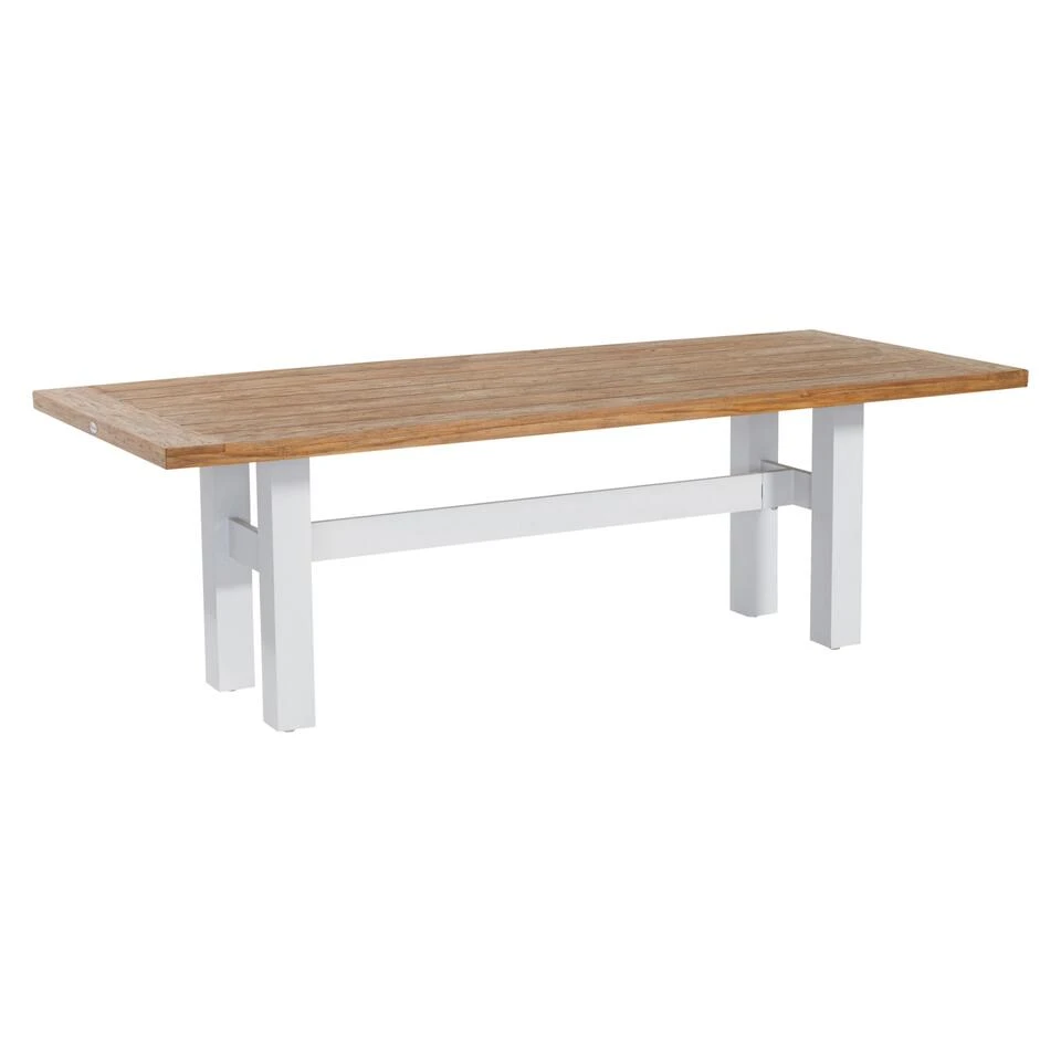 Hartman Yasmani Dining Tuintafel - 240x100 Cm. - White 1 Hartman Yasmani Dining Tuintafel - 240x100 Cm. - White