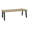 Taste Derby Tuintafel - 240x100 Cm. - Antraciet Poten
