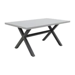 VDG Verona Betonlook Tuintafel 160 X 90 Cm. - Antraciet