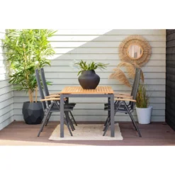 Hartman Sonata Tuintafel 160x90 Cm. - Teak -Zon Bloei Verkoopwinkel 1000053270 0102