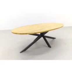 Taste Prado Ellips Ovale Tuintafel - 240x115 Cm. - Antraciet -Zon Bloei Verkoopwinkel 1000053282 0102