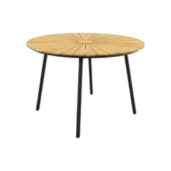 VDG Dave Teak Tuintafel Rond - Ø 110 Cm