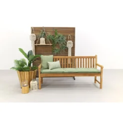 VDG Teak Houten Tuinbank Bison - 180 Cm -Zon Bloei Verkoopwinkel 1000072938 0102