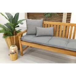 VDG Teak Houten Tuinbank Bison - 150 Cm -Zon Bloei Verkoopwinkel 1000072939 0102