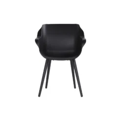 Hartman Sophie Studio Dining Armstoel - Carbon Black - Set Van 2 -Zon Bloei Verkoopwinkel 1000073151 0103