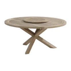 Taste Louvre Tuintafel Rond 160 Cm. + Draaiplateau