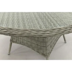 VDG Felina Dining Tuintafel 130 Cm. - Paloma Grijs -Zon Bloei Verkoopwinkel 1000074470 0102