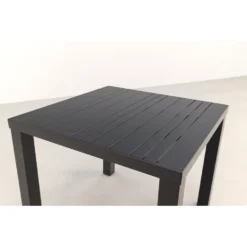VDG Lena Tuintafel Antraciet - 90 X 90 Cm -Zon Bloei Verkoopwinkel 1000074471 0103
