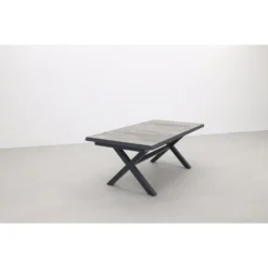 VDG Ottowa Uitschuifbare Tuintafel 205-265 X 100 Cm -Zon Bloei Verkoopwinkel 1000074474 0102