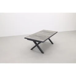 VDG Ottowa Uitschuifbare Tuintafel 205-265 X 100 Cm -Zon Bloei Verkoopwinkel 1000074474 0103