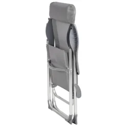 Tectake - Kampeerstoelen - Campingstoel - Tuinstoel - Set Van 4 - Grijs -Zon Bloei Verkoopwinkel 1000078034 0103