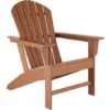 Tectake -tuinstoel Adirondack -Janis - Bruin