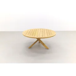 Taste Prado Tuintafel - 160 Cm. Rond - Teakhout -Zon Bloei Verkoopwinkel 1000080787 0103